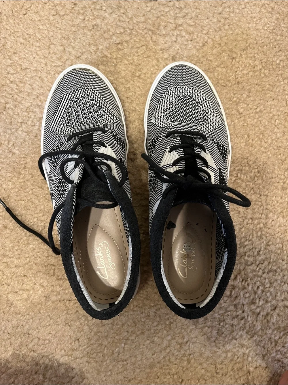 Clarks lightweight knit